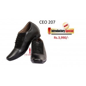 LACE UP FORMAL HEIGHT INCREASING ELEVATOR SHOE