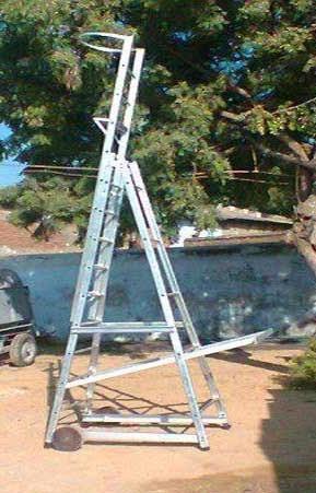 Aluminum Economical Wheeled Tower Ladder