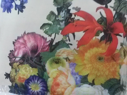 Paper printed fabrics