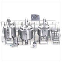 Automatic Ointment Plant - Stainless Steel, Customizable Capacity | Digital Panel, Anchor & Blade Agitators, High Efficiency, Hygienic Process
