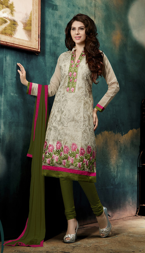 White Designer Salwar Kameez