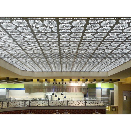 Laser Cutting Ceiling for Restaurants