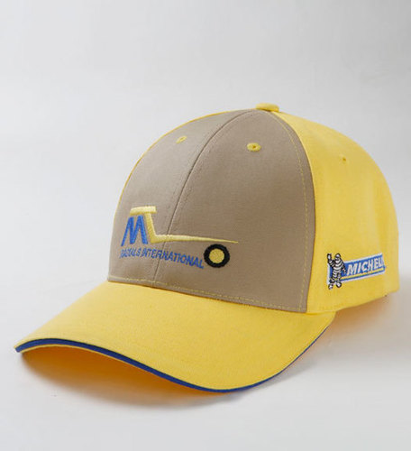 PROMOTIONAL CAPS - Cotton, One Size, Yellow | Adjustable Closure, Embroidery Available, Breathable, Comfortable, Stylish, Customizable