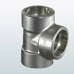Duplex Pipe Fitting - Stainless Steel, Socket Joint , High Load Bearing Strength, Weather Resistant, Silver Finish