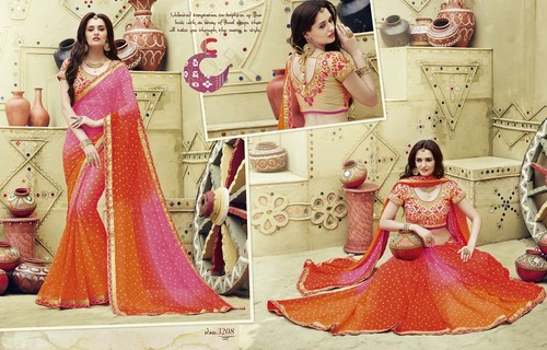 Bandhani Designer Saree