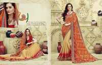 Bandhani Lehariya Saree