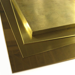 Brass Plate - Non-alloy, Rectangular Shape, Golden Color, Hot Rolled Finish | Perfect For Automotive Applications, Customizable Sizes, High Durability