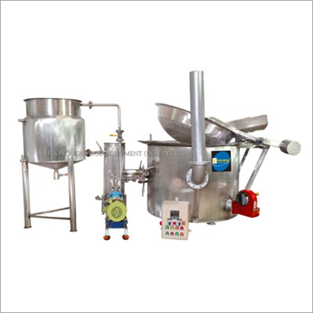 Circular Fryer with Inbuilt Heat Exchanger