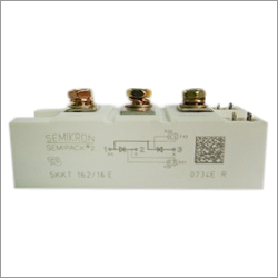 SKKT Thyristor Modules - Semiconductor Material, Surface Mount, Grey Color | Accurate Dimension, Corrosion Resistant, Reliable Performance, High Quality