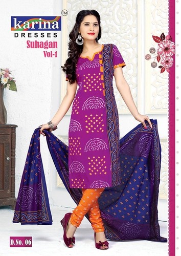New Catalog Unstitched Cotton Salwar Kameez