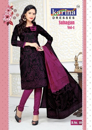 Cotton Salwar Kameez Unstitched