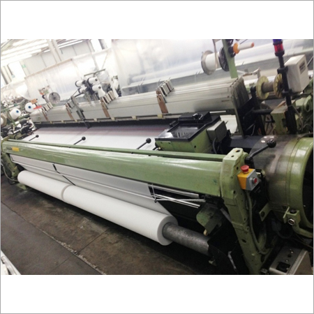 Green And Silver Used Sulzer Looms