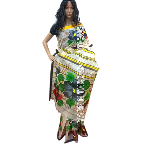 Designer Block Print Kerala Cotton Sarees