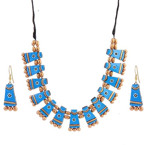 Terracotta Jewellery Drop Earrings