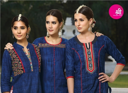Blue Kurtis 