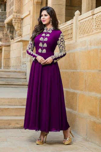 Wonderfull Floor Length Anarkali Gown