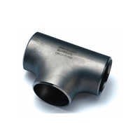 Ss 316l Seamless Tee - Stainless Steel, 76.2-127mm Length, 5-10mm Thickness | Leak Proof, Easy To Install, Chemical Resistant