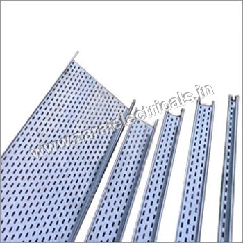 Blue Perforated Cable Tray