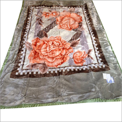 Floral Mink Blanket