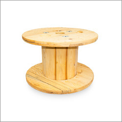 Solid Wooden Cable Drum