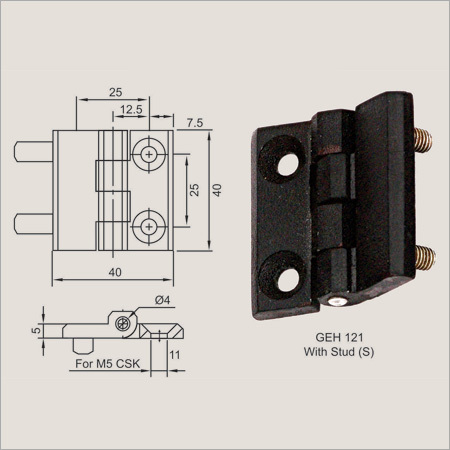 Die Cast Flat Hinge