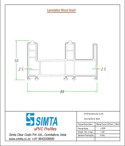 Sliding Frame 2.5 Track