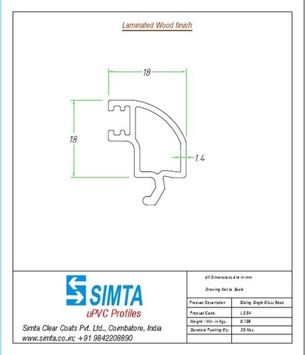 Sliding Single Glass Bead LC