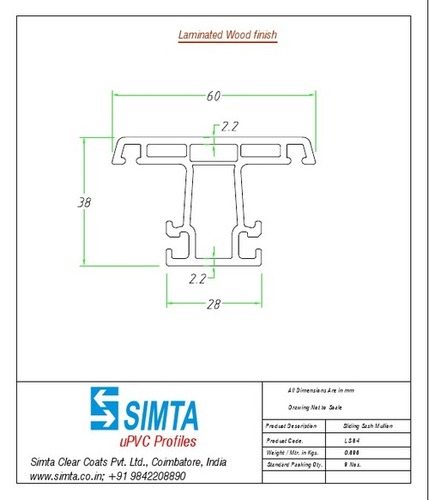 Sliding Sash Mullion LS