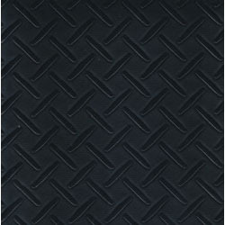 Checkered Black Vinyl Flooring