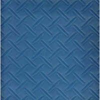 Chequered Ocean Blue Vinyl Flooring