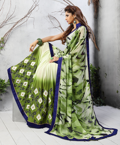 Designer Printed Saree
