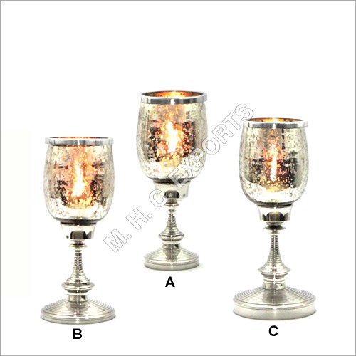 Plating Hurricane Candleholders