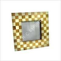 Fancy Photo Frame - Square Design , Natural Finish With Long Lasting Polish And Attractive Look