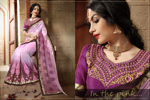 Designer Embroidery Sarees