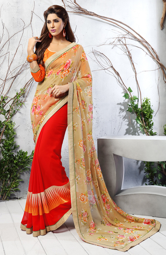 Looking Awesome Georgette Saree