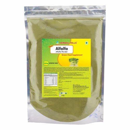 Organic Alfalfa 500gm Powder - Weight loss & Blood Circulation