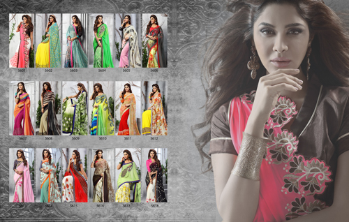 Designer Georgette Saree