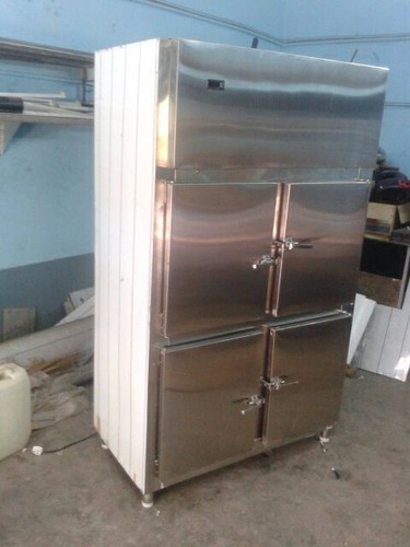 Four Door Freezer - 500L Capacity, 1800x800x700mm Dimensions | Stainless Steel, Durable, Efficient, Reliable for Cold Storage