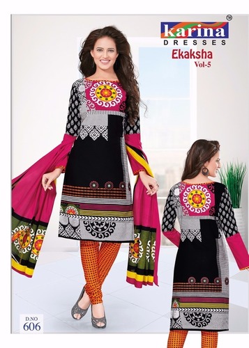 सूती पोशाक सामग्री