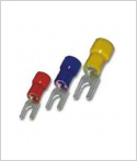 Fork Type Insulated - Copper, PVC Insulation, Variable Sizes | Durable, Efficient, UL RoHS Certified