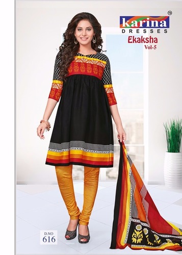 Cotton Salwar Suit Materials Catalogue