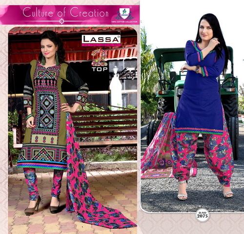 Cotton Suits Materials Unstitched