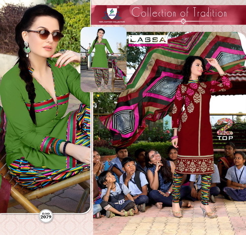 Lasa Two Tops Cotton Suits