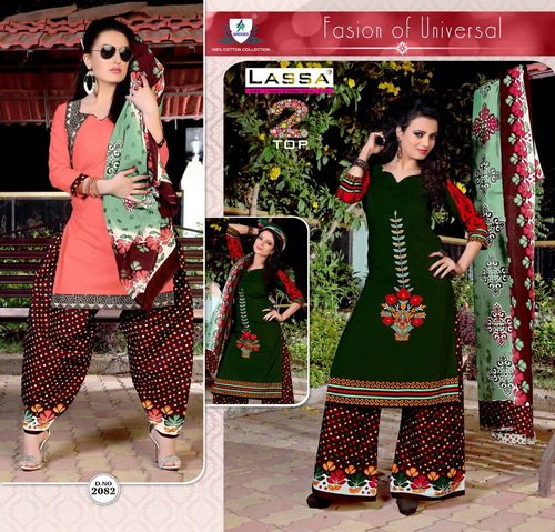 Lasa Two Tops Cotton Suits