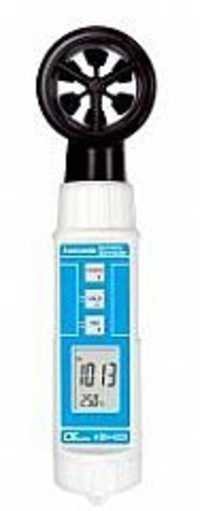 Vane Anemometer Barometer Humidity Temperature Meter