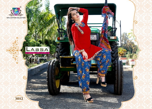 Patiala Cotton Dress Wholesale