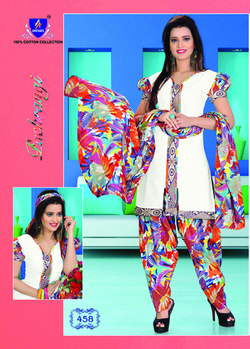 Pancharangi-7 Cotton Dress Catalog