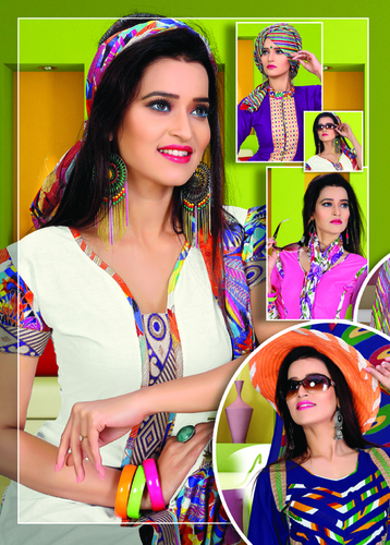 Pancharangi-7 Cotton Dress Catalog