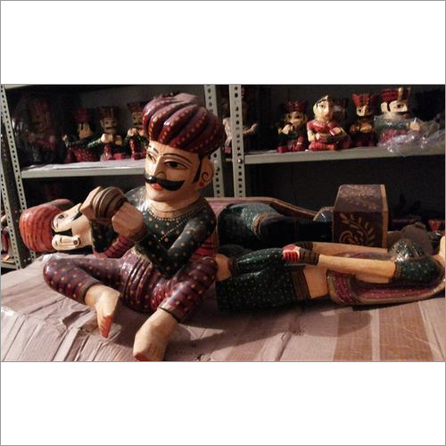 Wooden Men Figurines