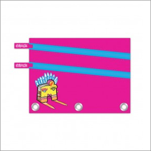 Skoodle Doodlz Three Ring Dual Zipper Pencil Pouch Skoodle Doodlz Three Ring Dual Zipper Pencil Pouch